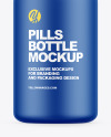 Matte Pills Bottle Mockup