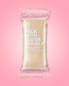 Glossy Pack with Wafer Mockup