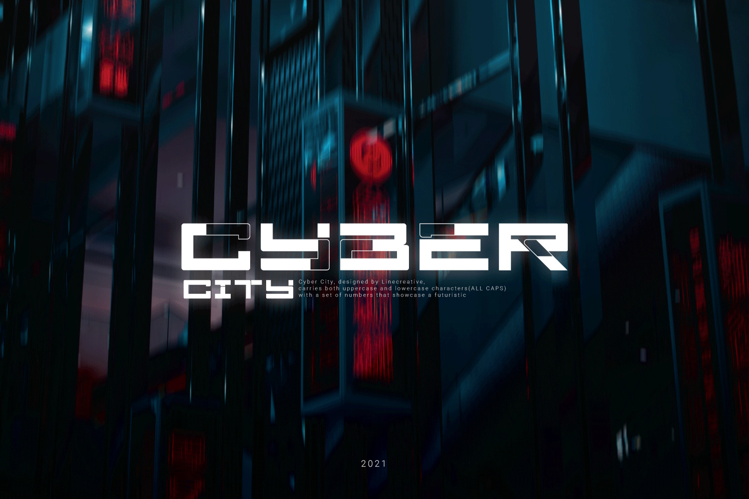 Cyber City Font Cyber City Font
