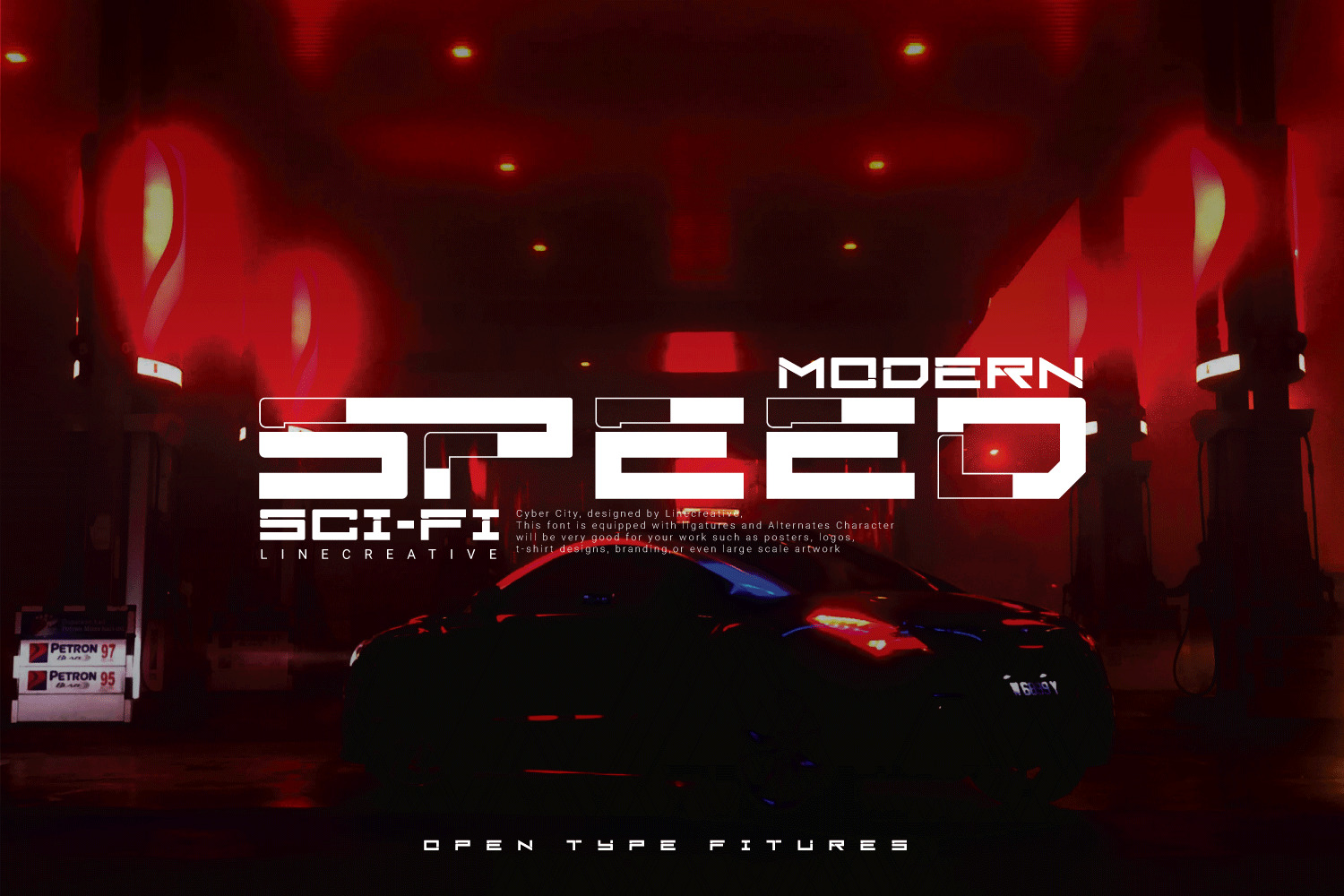 Cyber City Font Cyber City Font