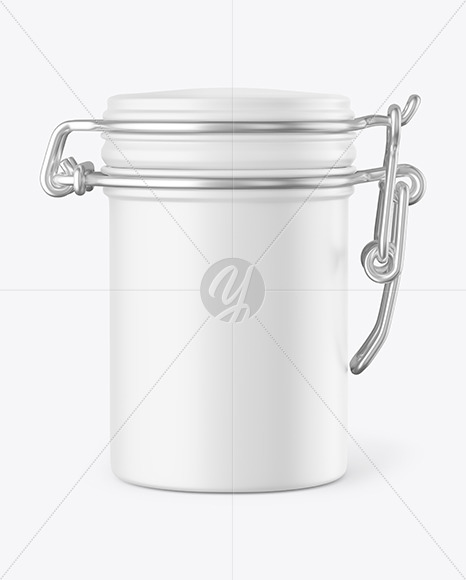 Matte Ceramic Jar Mockup