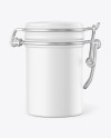 Matte Ceramic Jar Mockup