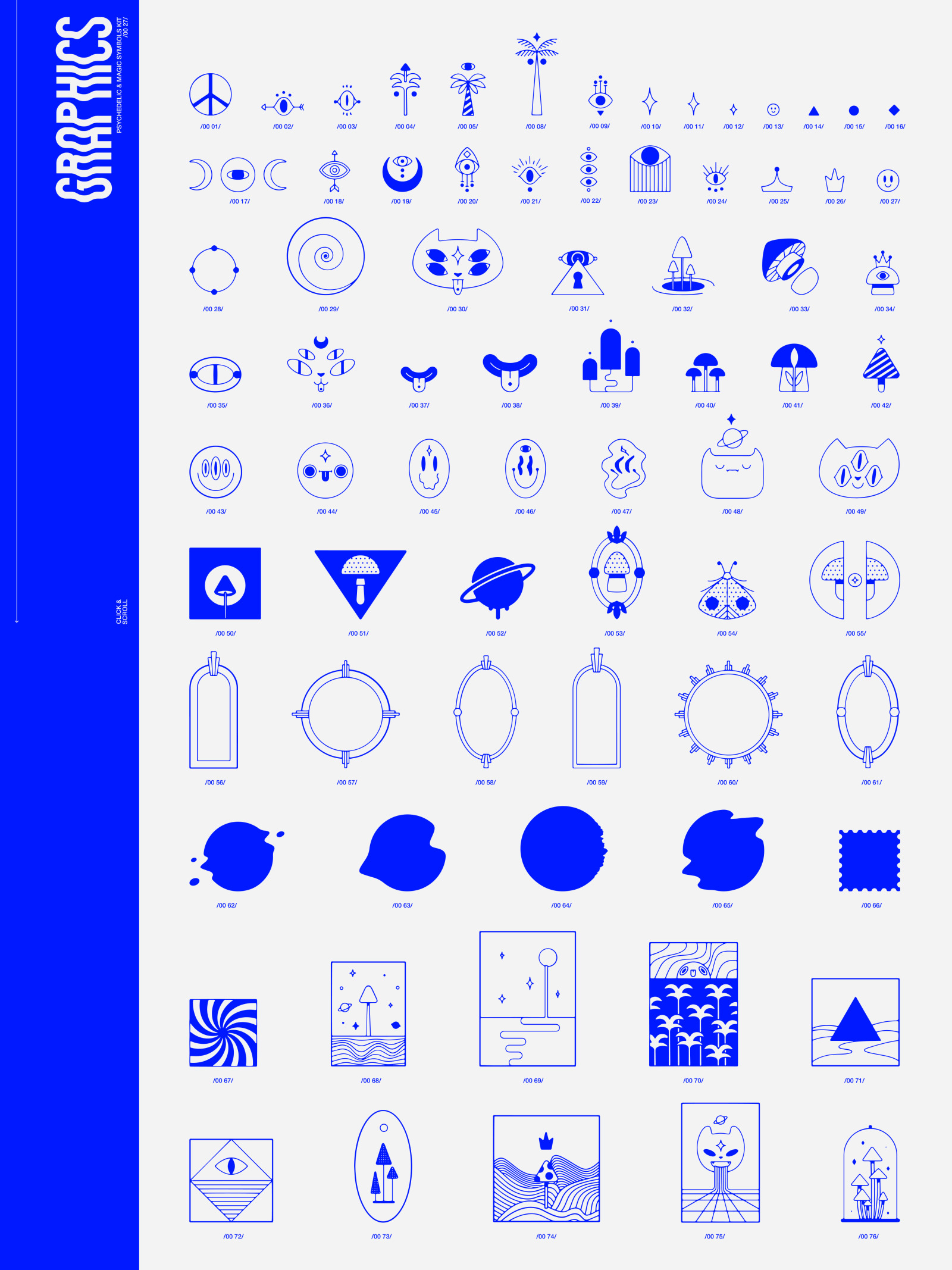 Psychedelic Symbols and Glitched Textures. Magic Surreal Graphics Psychedelic Symbols and Glitched Textures. Magic Surreal Graphics