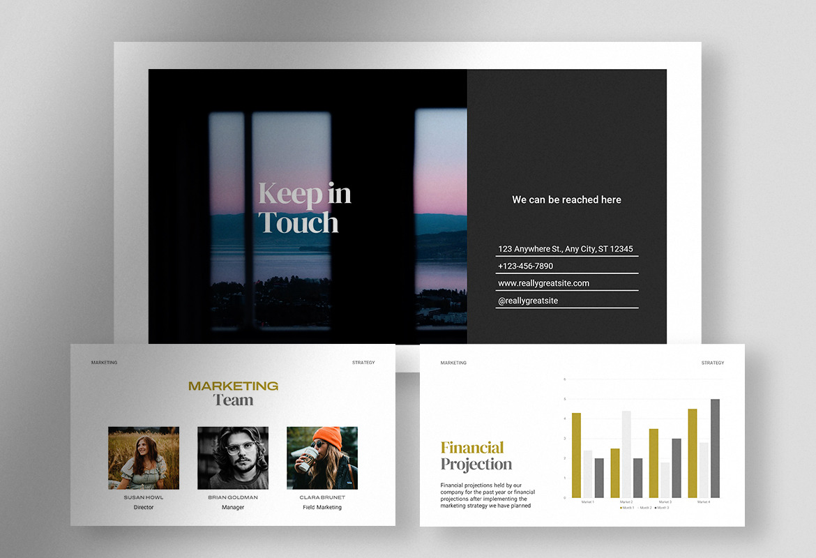 Vouskha - Bold Professional Marketing Strategy Presentation Vouskha - Bold Professional Marketing Strategy Presentation