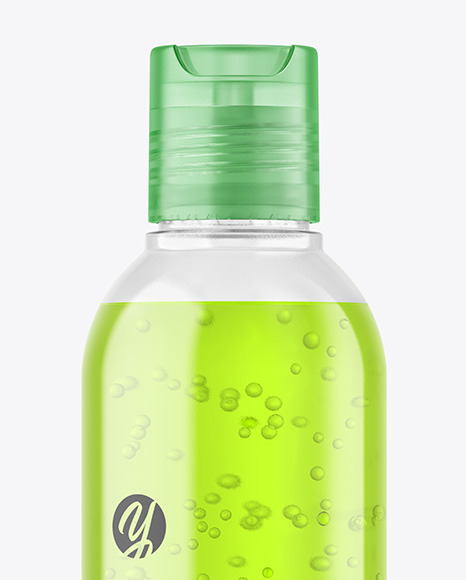 Color Liquid Cosmetic Bottle Mockup