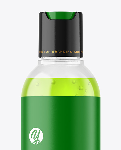 Color Liquid Cosmetic Bottle Mockup