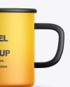 Matte Enamel Cup Mockup