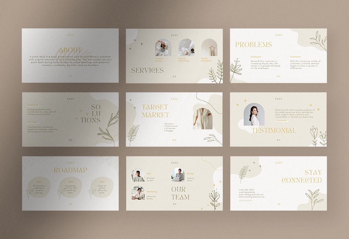 Soft Abstract Pitch Deck Presentation Soft Abstract Pitch Deck Presentation