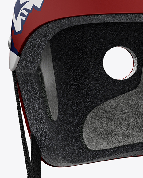 Skateboard Helmet Mockup - Front View