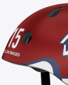 Skateboard Helmet Mockup - Left Hald Side View