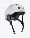 Skateboard Helmet Mockup - Right Hald Side View