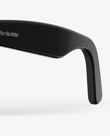 Sunglasses Mockup - Half Side View