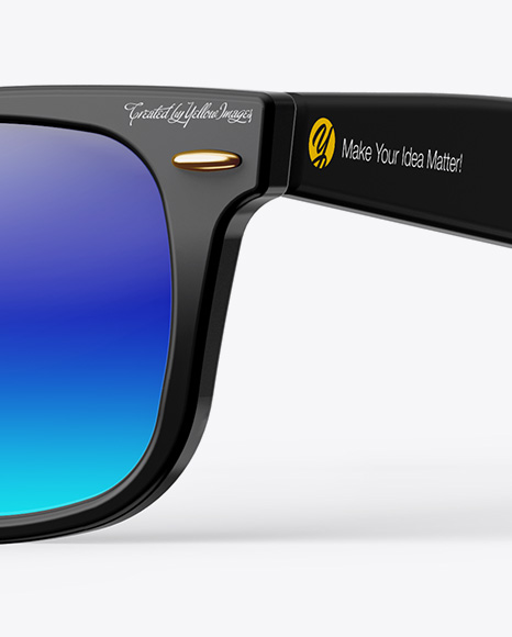 Sunglasses Mockup - Half Side View