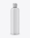 Clear Plastic Bottle Mockup