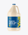 Plastic Juice Jug Mockup