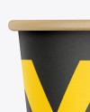 Paper Cup Mockup - Front View