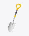 Metallic Shovel W/ Glossy Handle Mockup