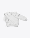 Baby Girl Ruffle Collar Jumper Mockup