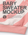 Baby Girl Ruffle Collar Jumper Mockup