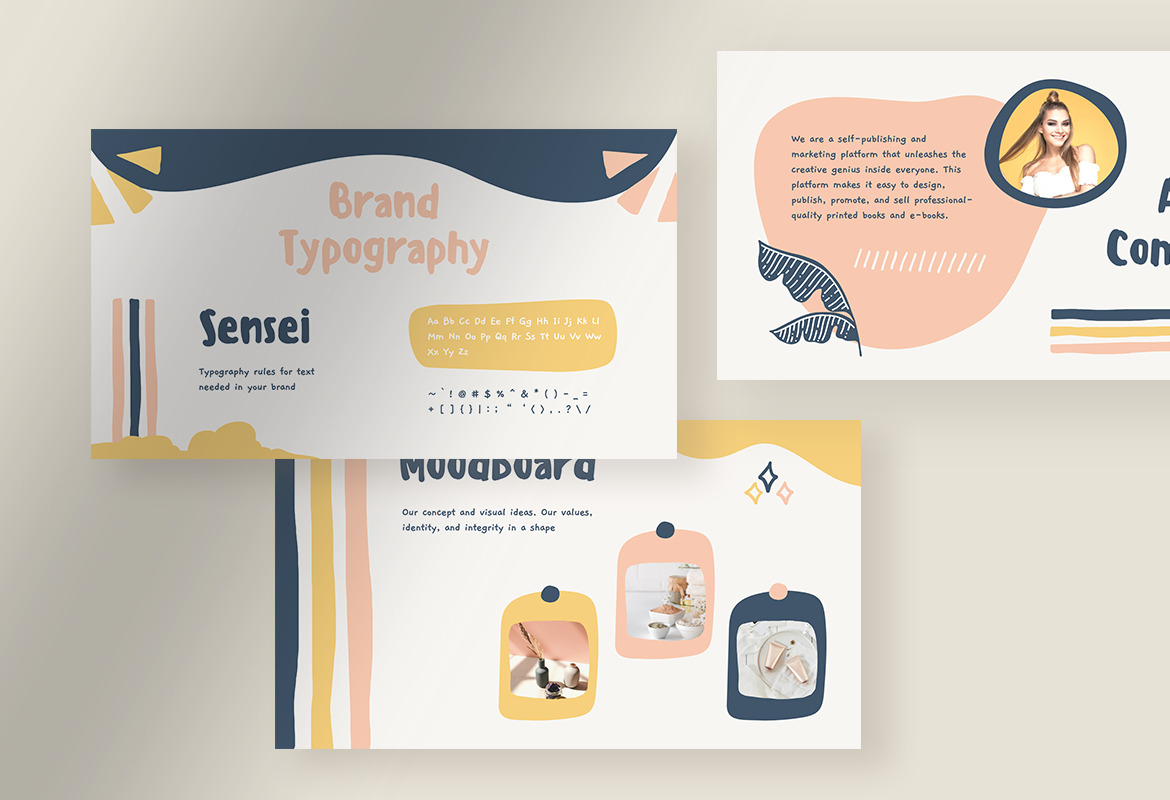 Pastel Playful Brand Guidelines Presentation