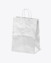 Kraft Paper Shopping Bag Mockup