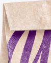 Kraft Paper Shopping Bag Mockup