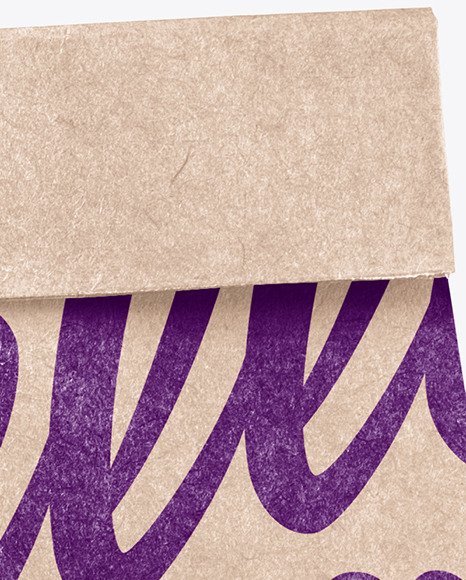 Kraft Paper Shopping Bag Mockup