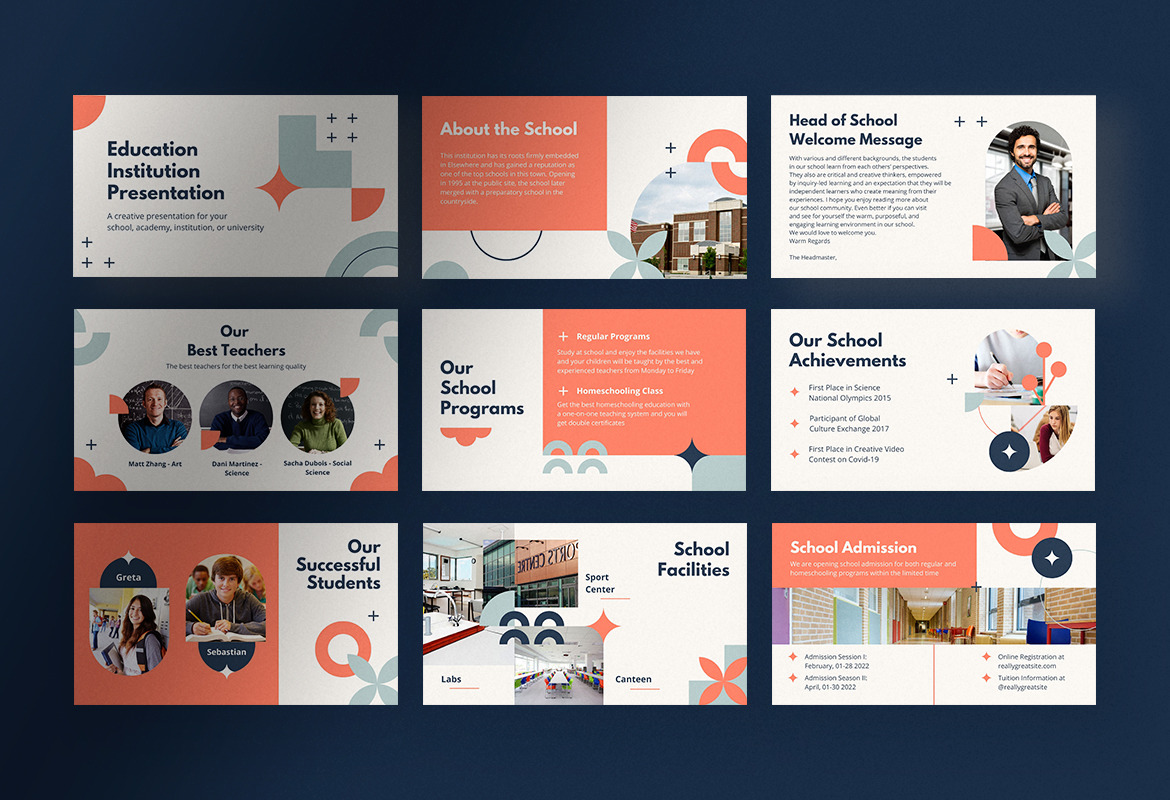 Modern Elegant Creative Education Presentation Canva