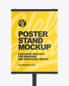 Poster Stand Mockup