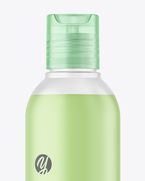 Frosted Liquid Soap Cosmetic Bottle Mockup