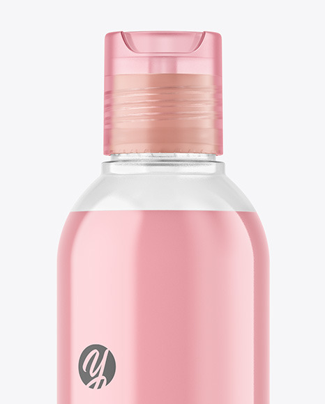 Clear Liquid Soap Cosmetic Bottle Mockup