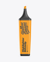 Opened Highlighter Pen Mockup