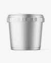 Matte Metallic Cup Mockup