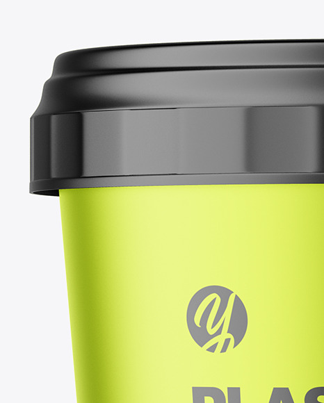 Matte Metallic Cup Mockup