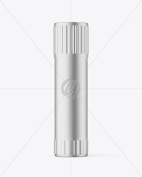 Matte Metallic Glue Stick Mockup