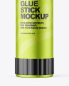 Matte Metallic Glue Stick Mockup