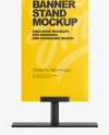 Display Banner Stand Mockup