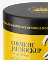 Glossy Cosmetic Jar Mockup