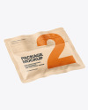 Matte Kraft Pouch Mockup