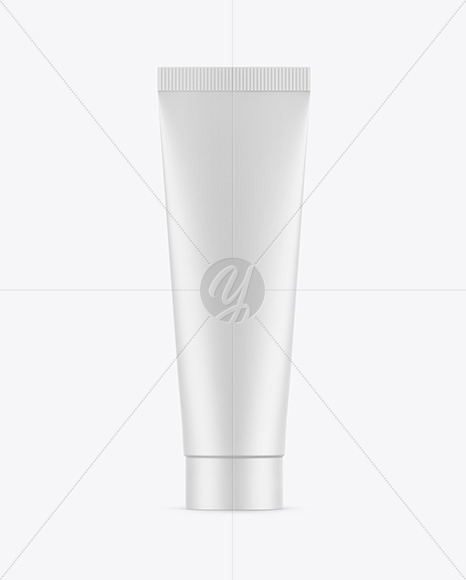 Matte Cosmetic Tube Mockup
