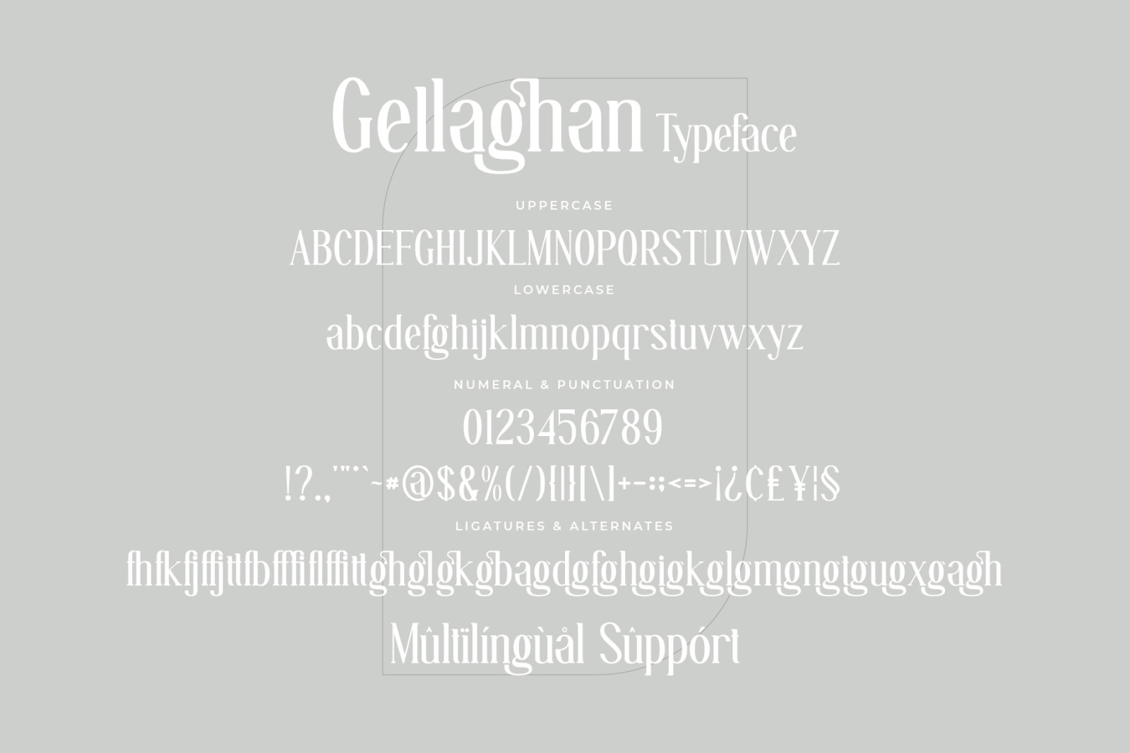 Gellaghan Font Gellaghan Font