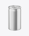 150ml Glossy Metallic Drink Can Mockup