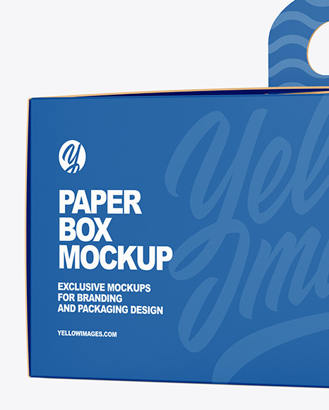 Paper Box Mockup