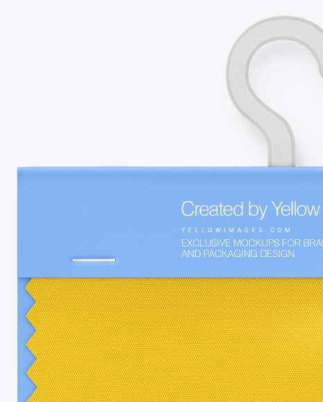 Swatch Card w/ Paper Cover Mockup