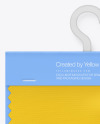 Swatch Card w/ Paper Cover Mockup Swatch Card w/ Paper Cover Mockup