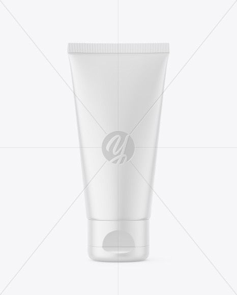 Matte Plastic Tube Mockup