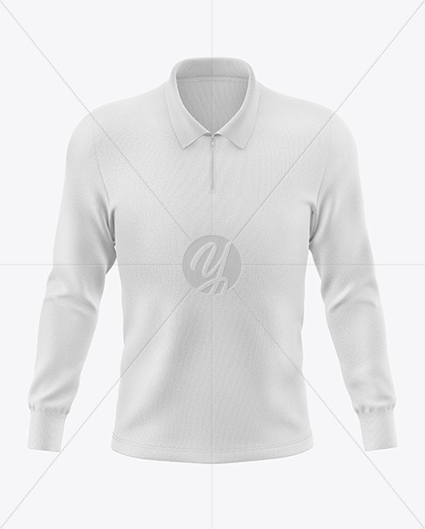 Polo Shirt Mockup - Front View