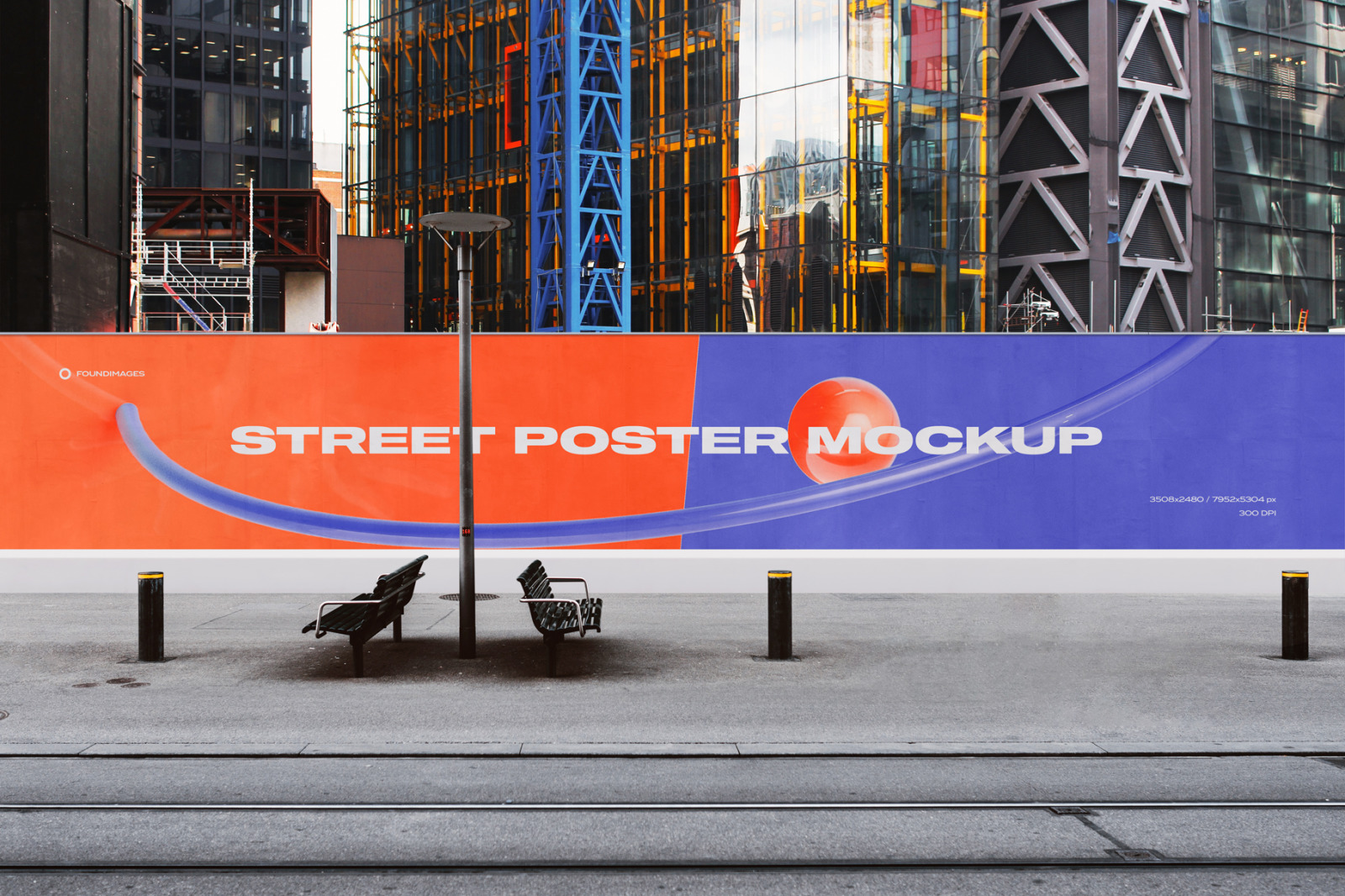 Street mockup template bundle vol.2 Street mockup template bundle vol.2