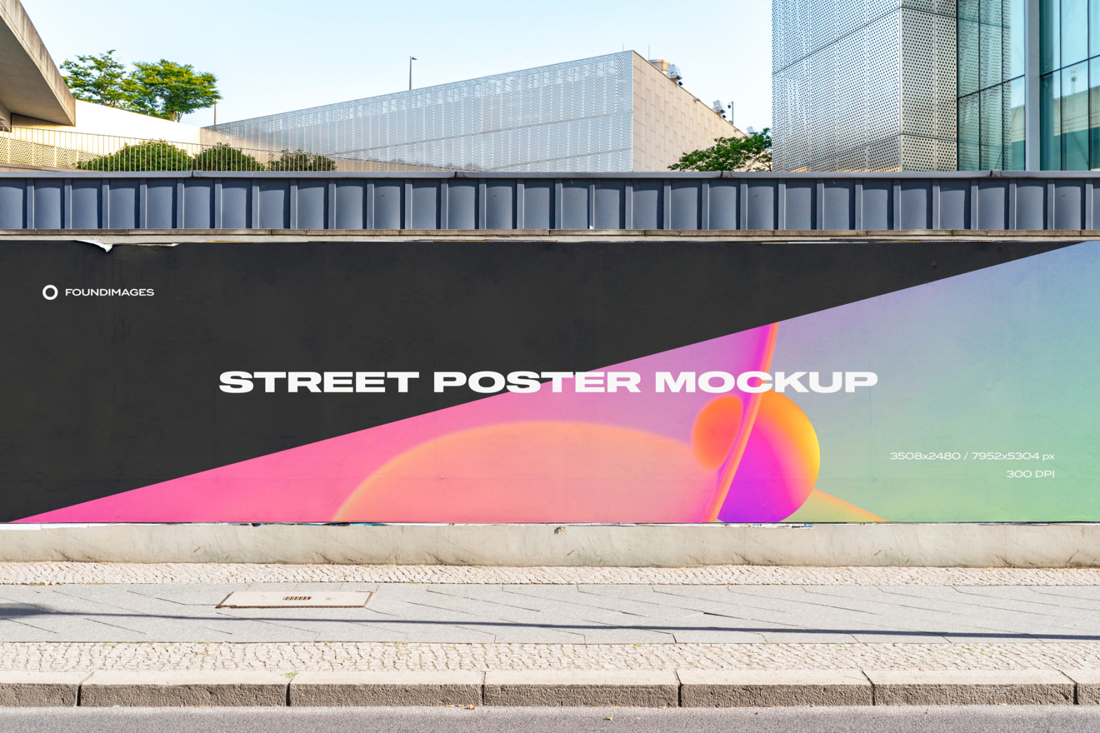 Street mockup template bundle vol.1