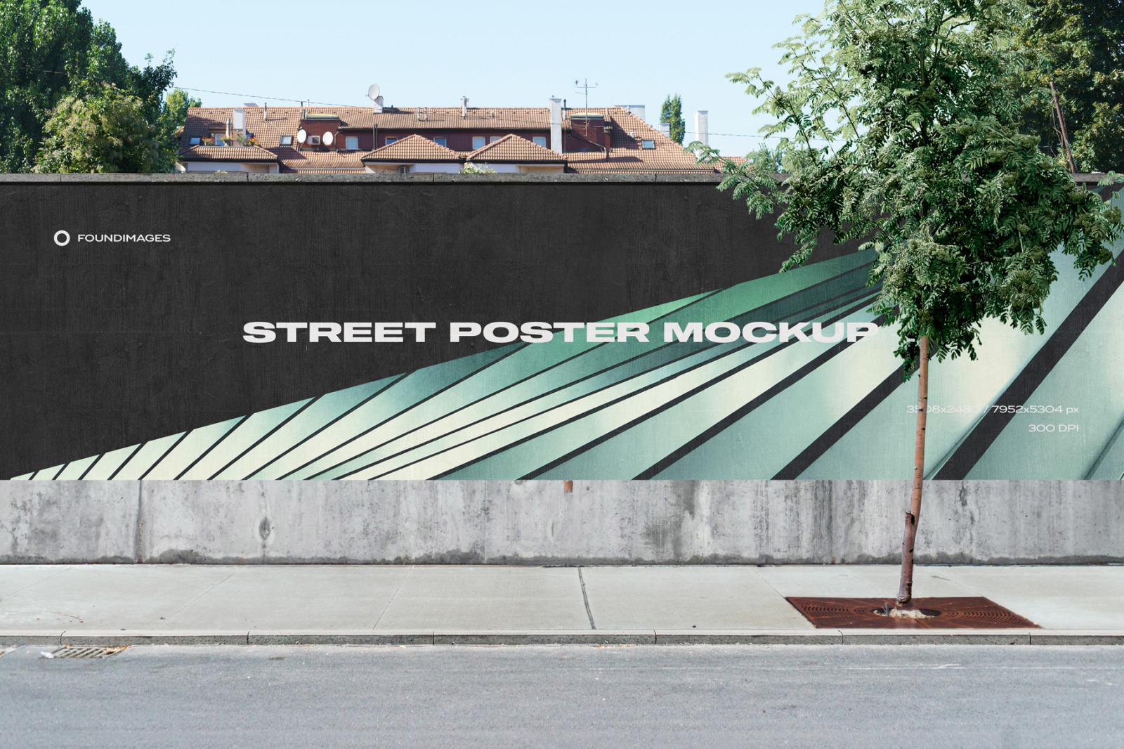 Street mockup template bundle vol.1